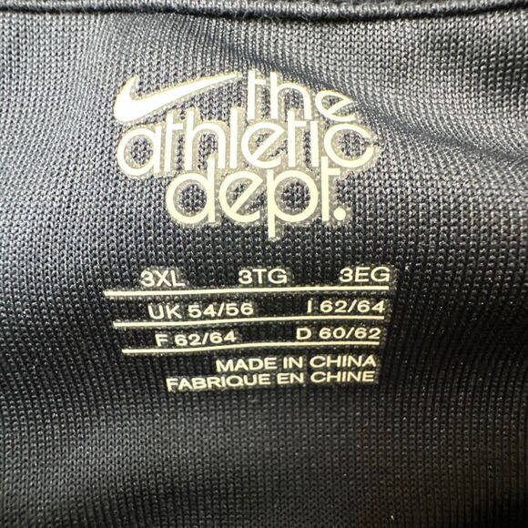 Nike Full Zip Jacket 3XL Mens Shacket Orange Blue Pockets Sweatshirt Workout - Picture 5 of 8